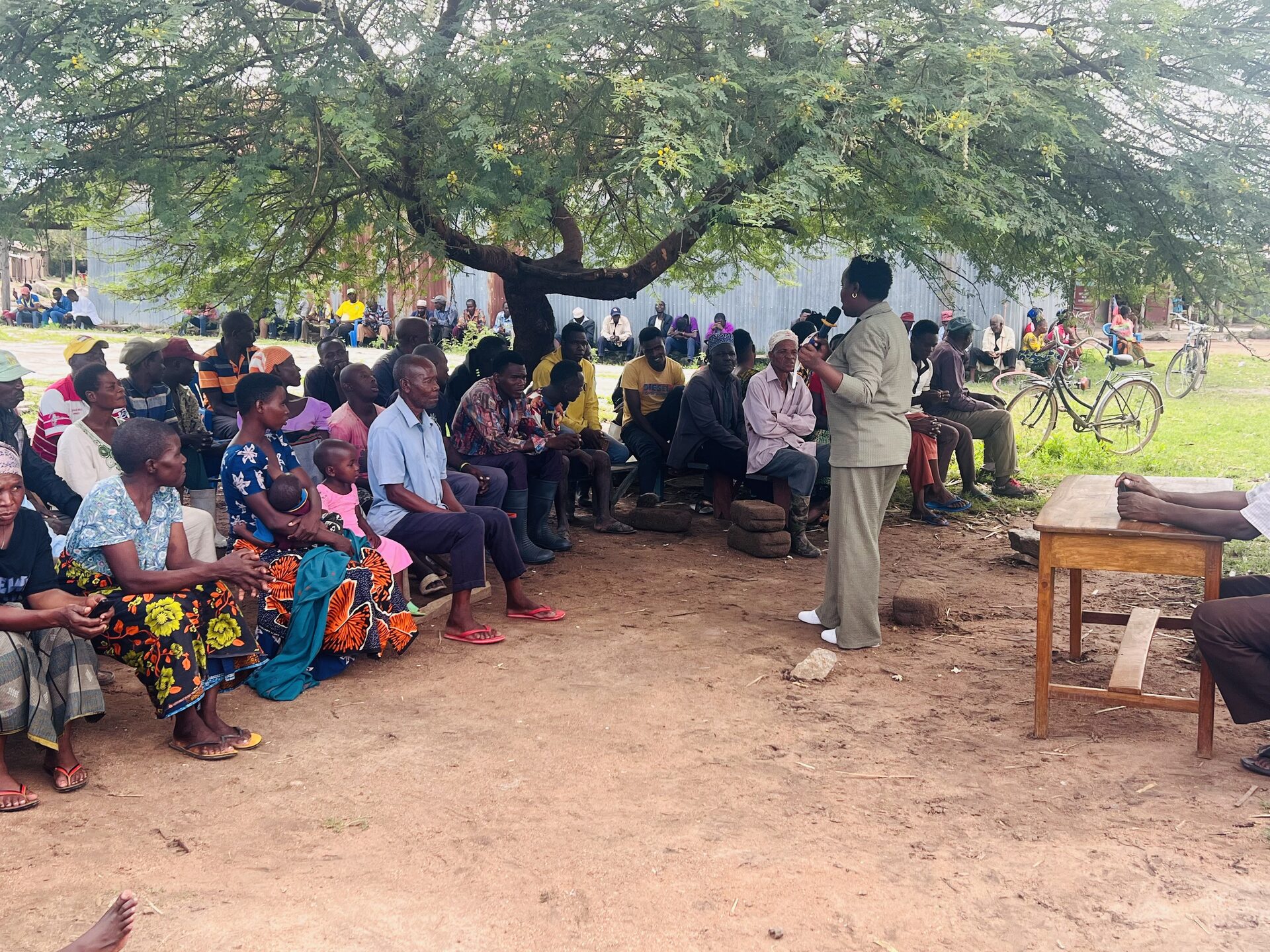 BRIGHTSAM community engagement and participant follow-up activities